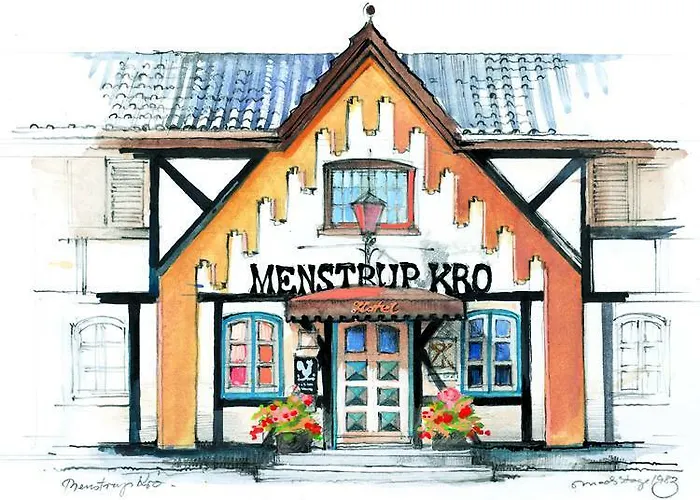 Hotel Menstrup Kro بيت ريفي 3*